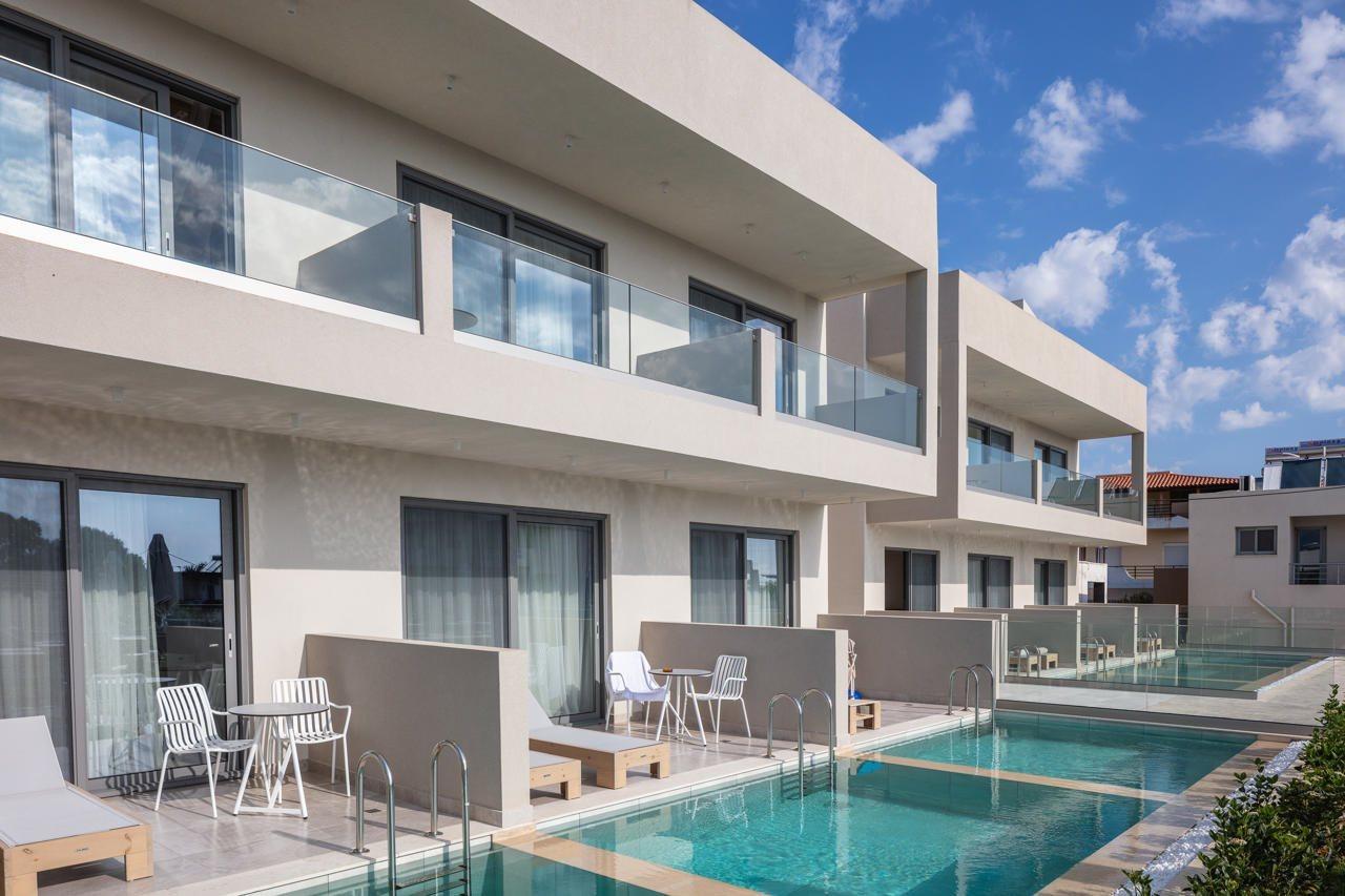 Nima Boutique Hotel (Adults Only) Paralia Kourna Exterior foto