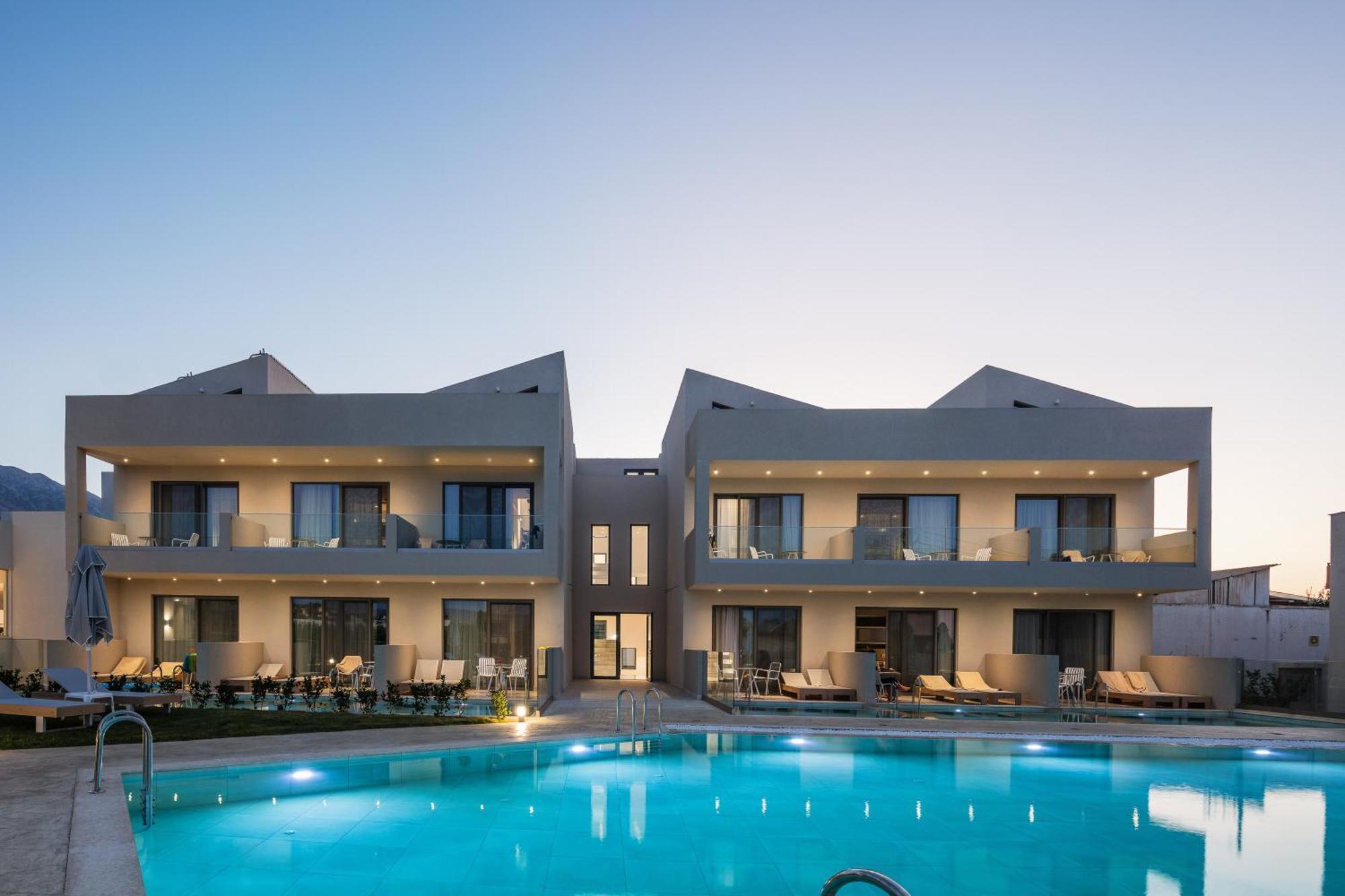 Nima Boutique Hotel (Adults Only) Paralia Kourna Exterior foto