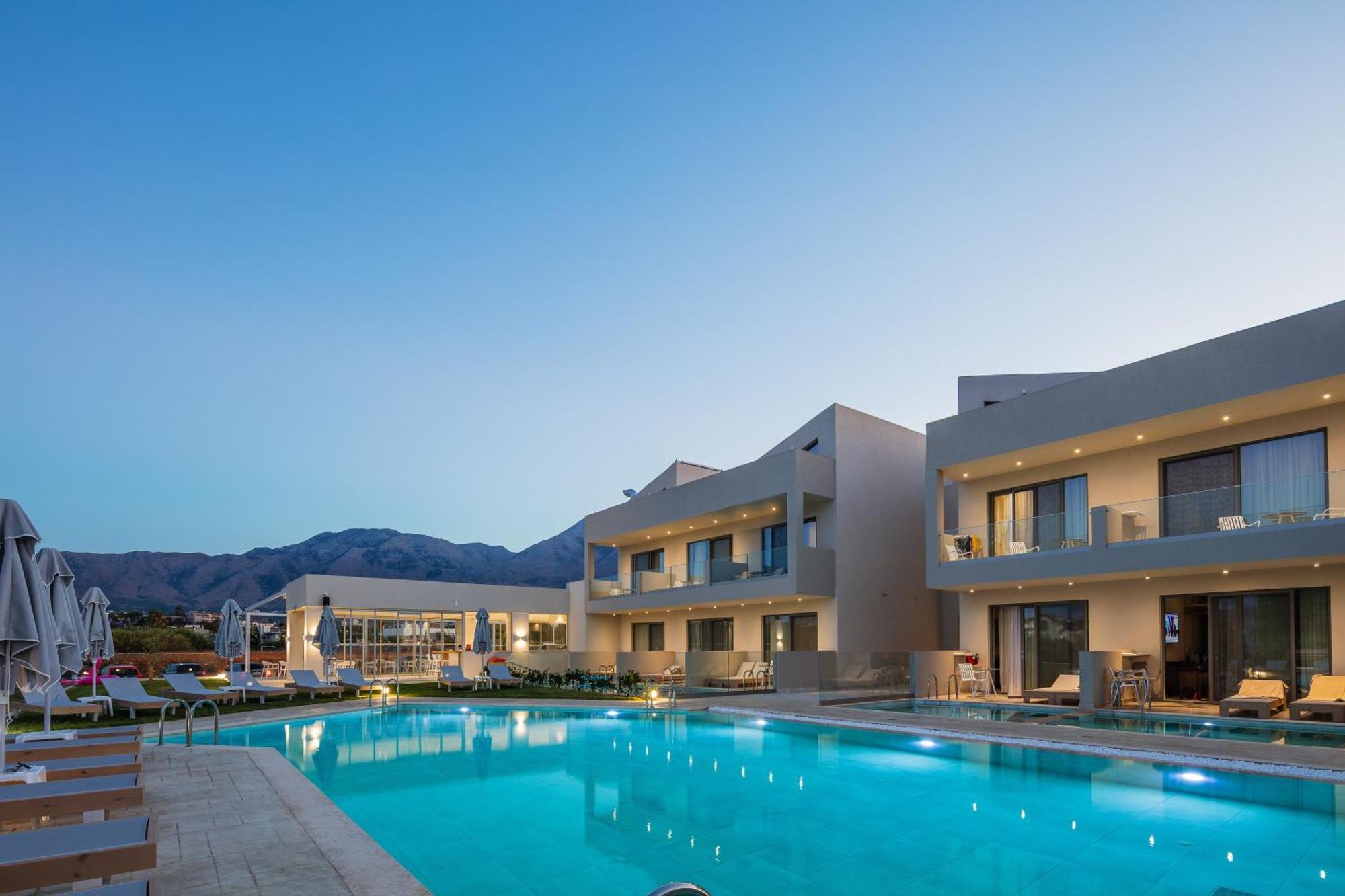 Nima Boutique Hotel (Adults Only) Paralia Kourna Exterior foto